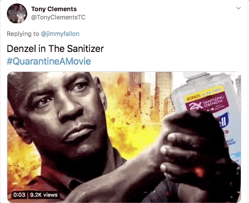 #QuarantineAMovie Tweets (31 pics)