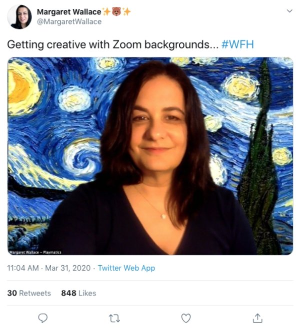 weird zoom virtual backgrounds