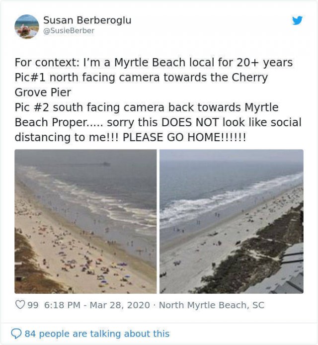 South Carolina Hasn't Heard About Social Distancing (31 pics) South Carolina Hasn't Heard About Social Distancing (31 pics)