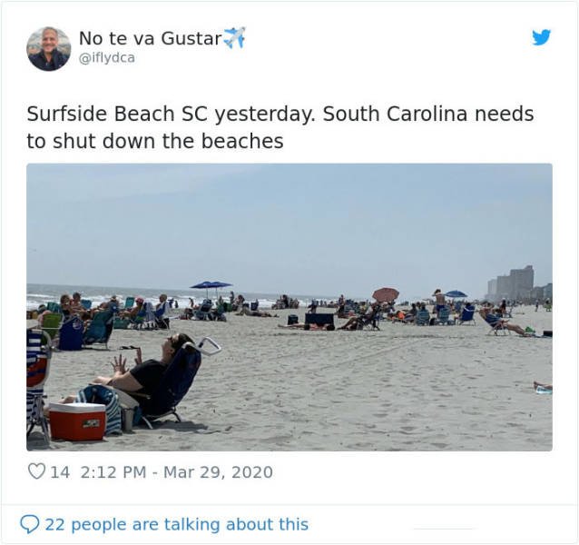 South Carolina Hasn't Heard About Social Distancing (31 pics)