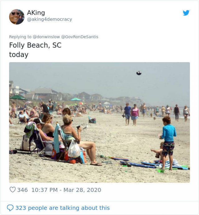 South Carolina Hasn't Heard About Social Distancing (31 pics)