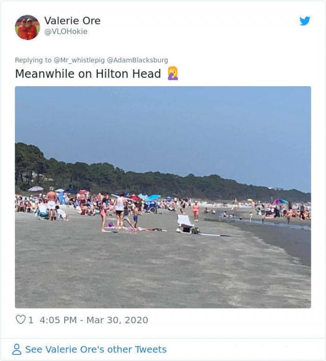 South Carolina Hasn't Heard About Social Distancing (31 pics)