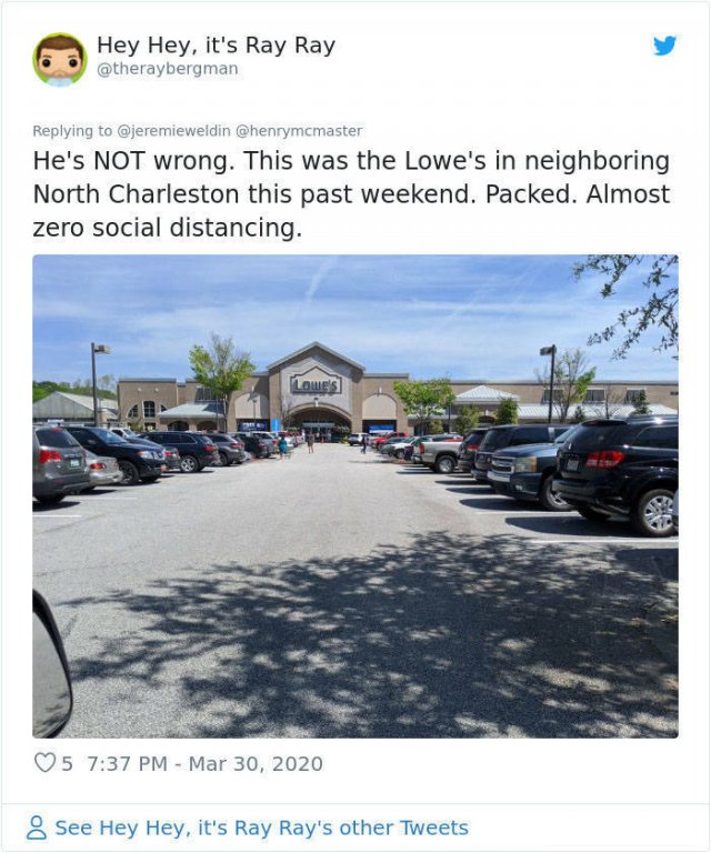 South Carolina Hasn't Heard About Social Distancing (31 pics)
