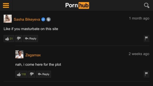 Pornhub Comments (31 pics)