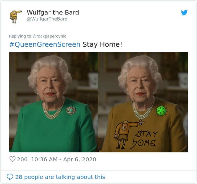 Queen Elizabeth Speech In A Green Outfit: Hilarious Tweets (35 pics)