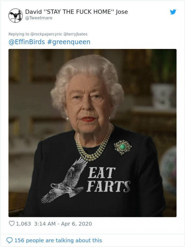 Queen Elizabeth Speech In A Green Outfit: Hilarious Tweets (35 pics)