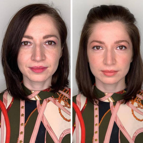 Amateur Vs Professional Makeup (16 pics)