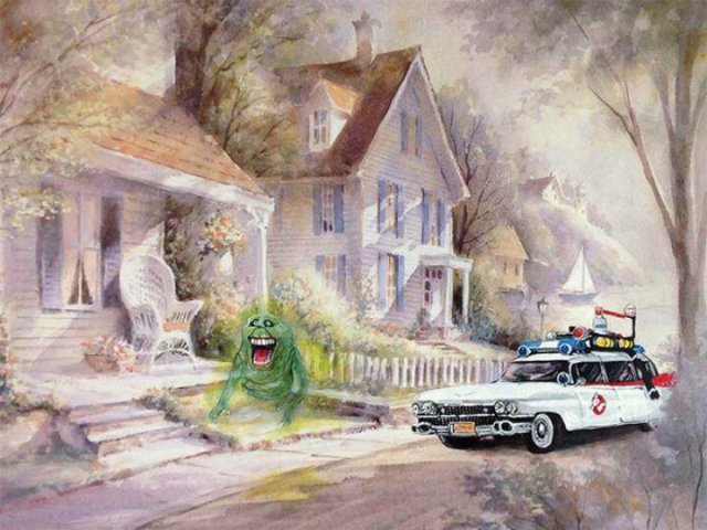 Weird Thrift Store Paintings (22 pics)