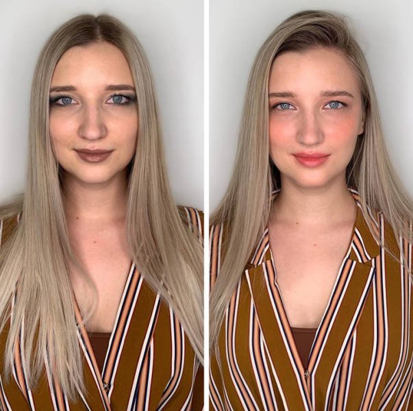 Amateur Vs Professional Makeup (16 pics)
