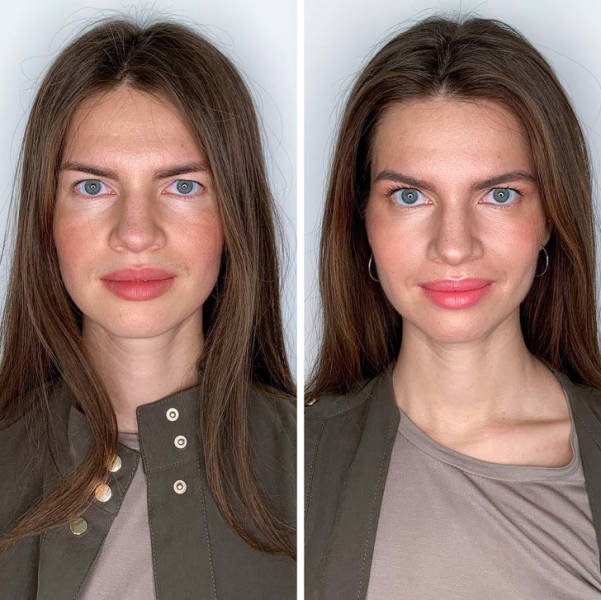Amateur Vs Professional Makeup (16 pics)