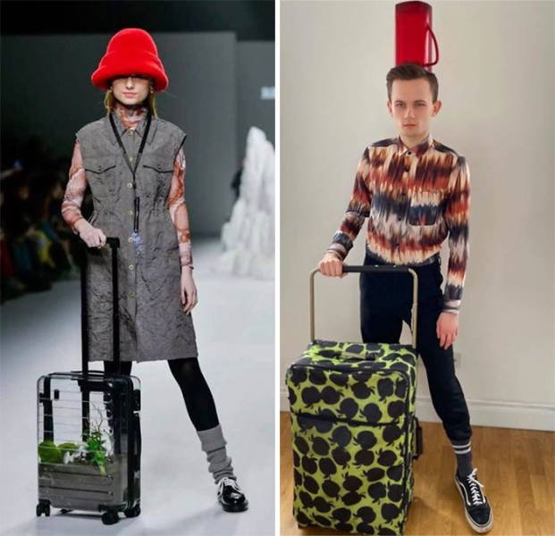Quarantine High Fashion (31 pics)