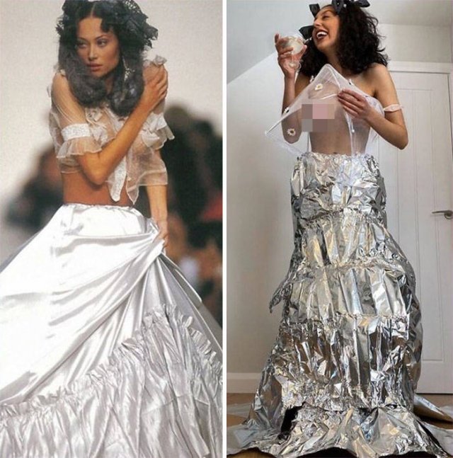 Quarantine High Fashion (31 pics)