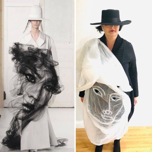 Quarantine High Fashion (31 pics)