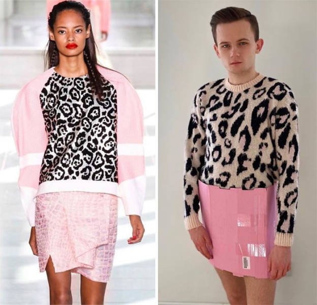 Quarantine High Fashion (31 pics)