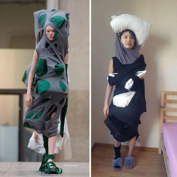 Quarantine High Fashion (31 pics)