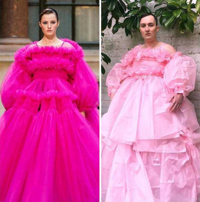 Quarantine High Fashion (31 pics)