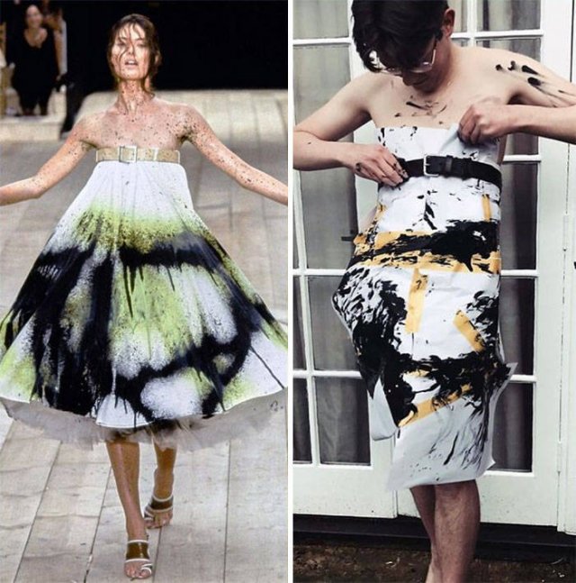 Quarantine High Fashion (31 pics)