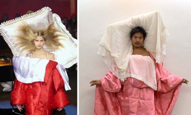 Quarantine High Fashion (31 pics)