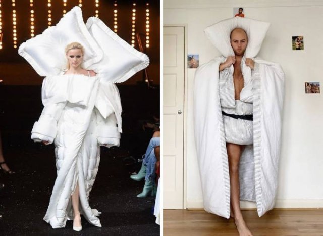Quarantine High Fashion (31 pics)