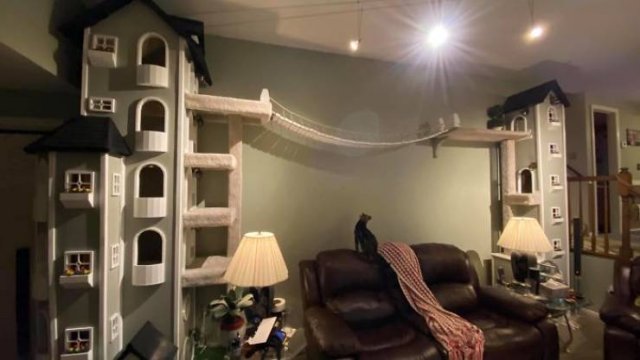 Awesome Cat Towers By Rob Coutu (21 pics)