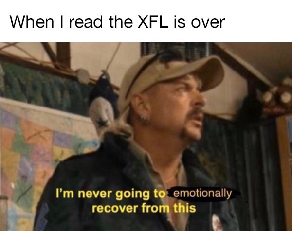 XFL Memes (25 pics)