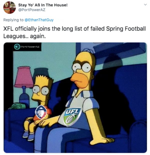 XFL Memes (25 pics)