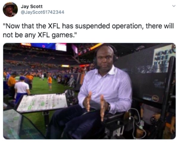 XFL Memes (25 pics)