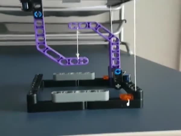 Lego Tensegrity Structure