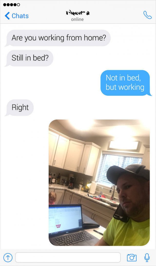 Working From Home Having Small Children Around (15 pics)
