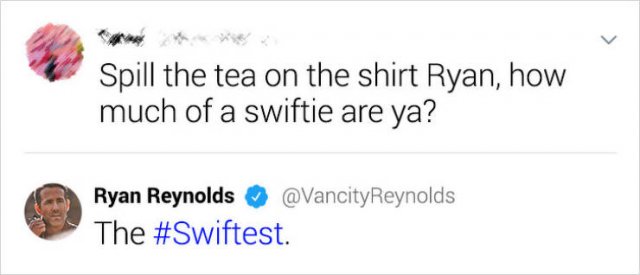 Ryan Reynolds Responds To Random Tweets (13 pics)