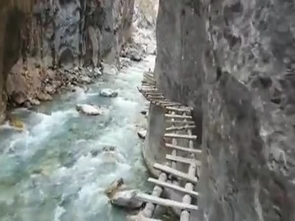 Road To A Village In Albania