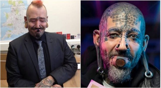 British Man Spent Over $12,000 On Body Modifications (15 pics)