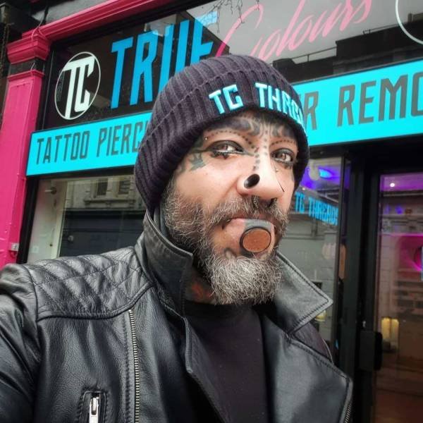 British Man Spent Over $12,000 On Body Modifications (15 pics)