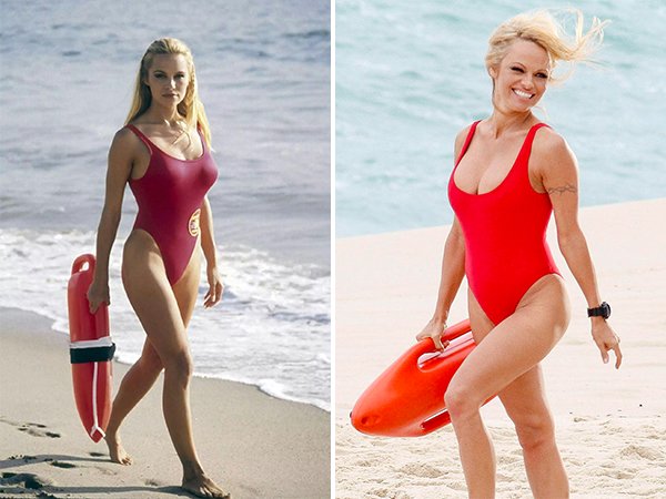 Baywatch Cast: Then And Now (19 pics)