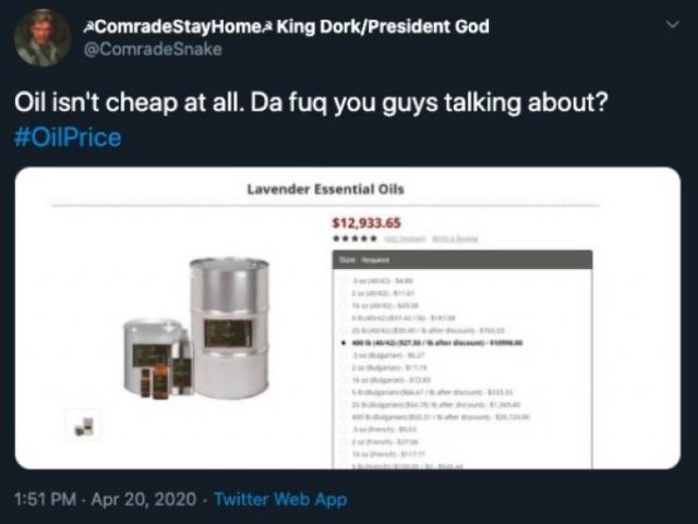 #OilPrice Tweets (27 pics)