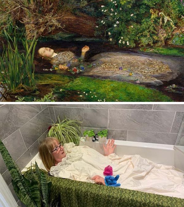 Great Art Recreation (29 pics)