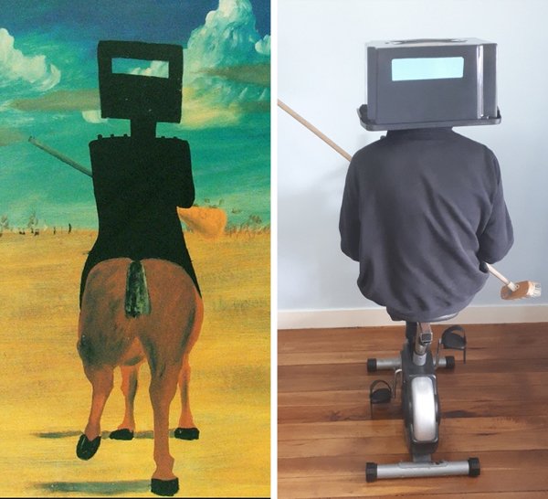 Great Art Recreation (29 pics)