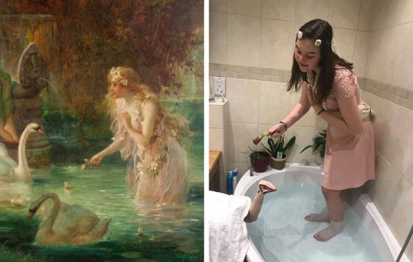 Great Art Recreation (29 pics)