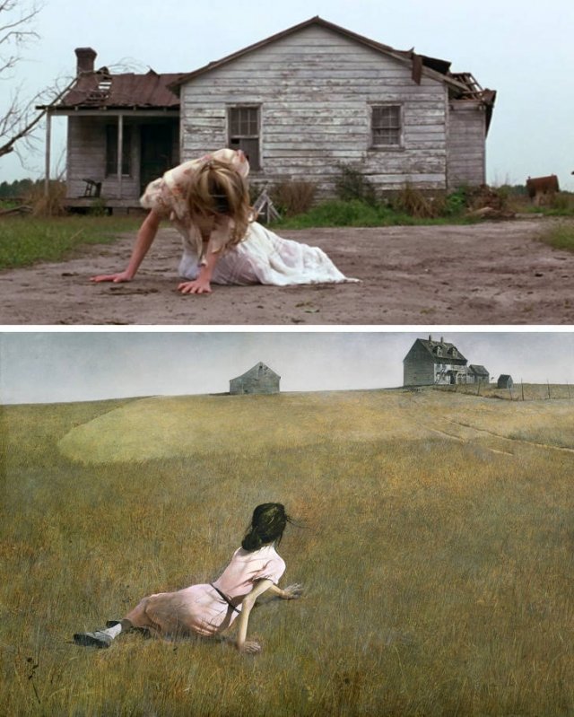 Movie Scenes Inspired By Art (13 pics)