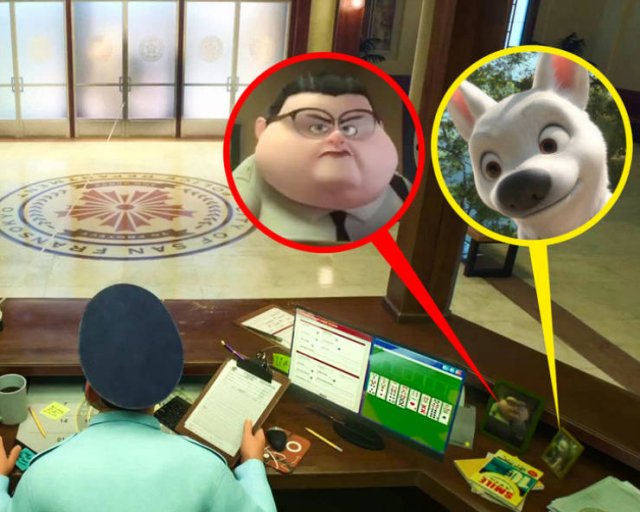 Easter Eggs In Animated Movies (20 pics)