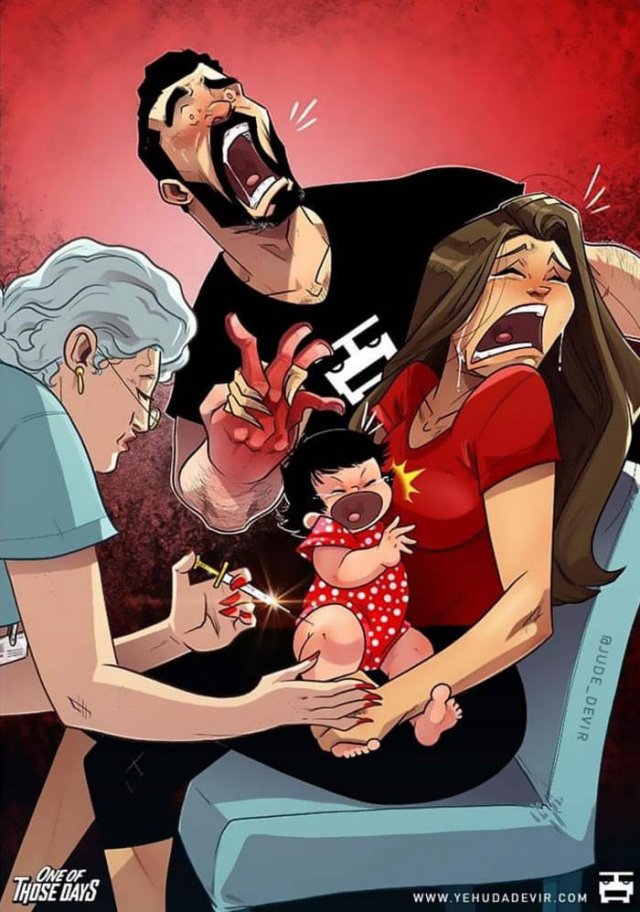 Everyday Life With Child Illustrated By Jude Devir (38 pics)