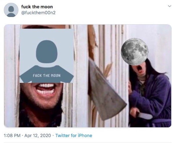 #f the moon Tweets (32 pics)