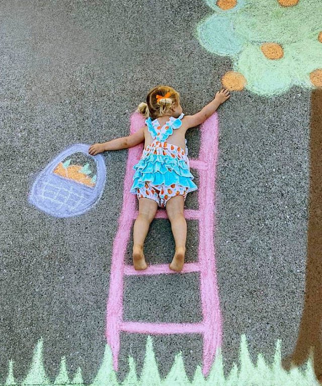 Quarantine Chalk Art By Abbey Burns Tucker (30 pics)