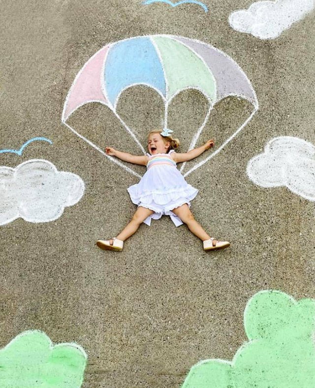 Quarantine Chalk Art By Abbey Burns Tucker (30 pics)