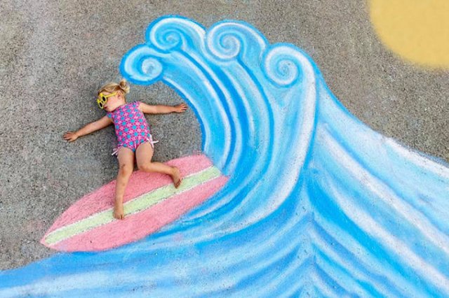Quarantine Chalk Art By Abbey Burns Tucker (30 pics)