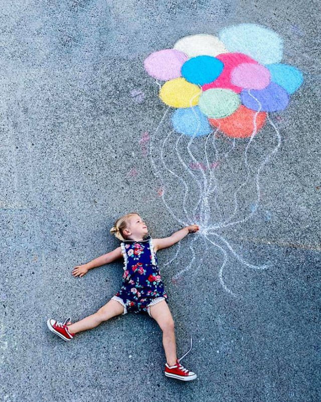 Quarantine Chalk Art By Abbey Burns Tucker (30 pics)