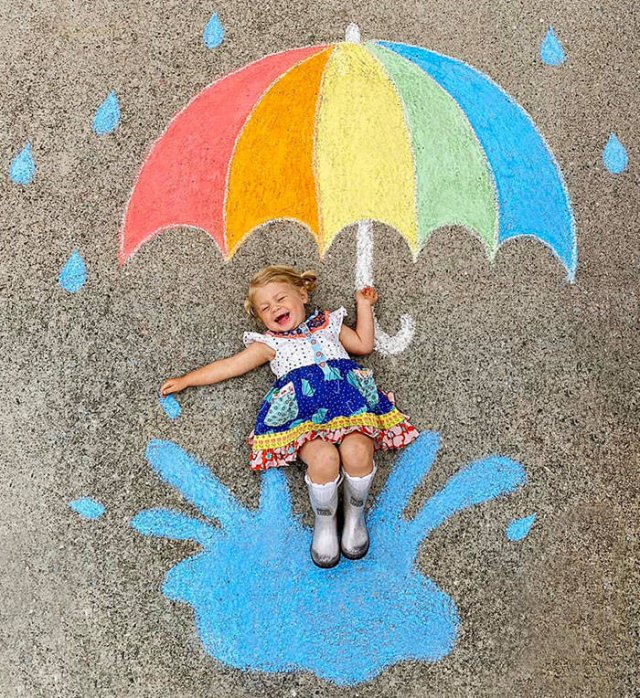 Quarantine Chalk Art By Abbey Burns Tucker (30 pics)