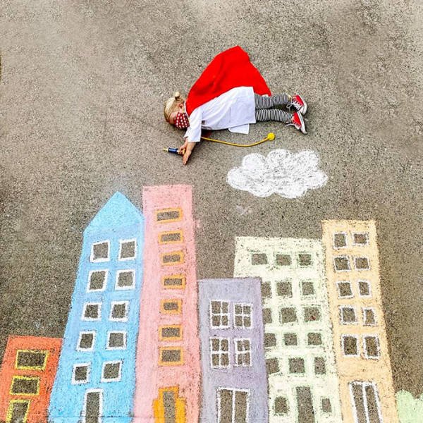 Quarantine Chalk Art By Abbey Burns Tucker (30 pics)