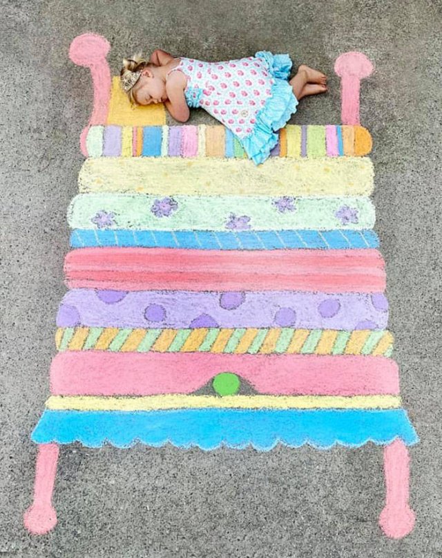 Quarantine Chalk Art By Abbey Burns Tucker (30 pics)