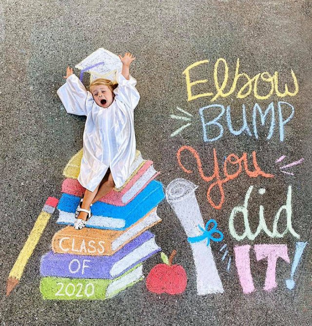 Quarantine Chalk Art By Abbey Burns Tucker (30 pics)